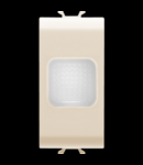 ANTI BKACK-OUT LAMP - 230V ac 50/60 Hz 1h - 1 MODULE - IVORY - CHORUS