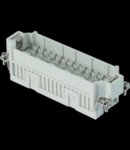 Conector Tata - 104X27 - 6P + E 16A 500V / 6kV / 3 - CRIMP CONNECTION - GRI