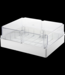 Doza aparenta adanca cu capac transparent - IP56 - dimensiuni interioare 460X380X180 - WITH SMOOTH WALLS