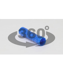 Mufa izolata, cupru electrolitic stanat, albastru KTH 2,5mm2, (L=25mm, d1=2,7mm), PVC