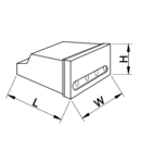 Clema cu surub, carcasa transparenta, 10 poli, 1 surub TBT-6/10 10×6mm2, 450VAC