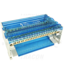 Distribuitor modular cu capaccare se poate deschide FLSO16-4P16 4×16(10) mm2 / 12×10(6) mm2, 500VAC/DC, 80A