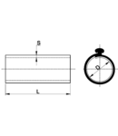 Tub termocontractabil pentru reparatii, cu fermoar ZSJR50/05 4×6-4×25mm2 L=500 mm, D=50/15mm