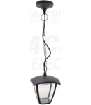 Corp de iluminat LED suspendatpentru exterior GARH7W 230 V, 50 Hz, 7 W, 290 lm, 4000 K, IP44, EEI=A