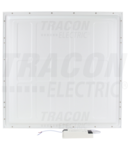 Panou LED, cu iluminare din spate, adanc LPB606040NW 230VAC, 50Hz, 40W, 3600lm, 4000K, IP40, 595×595mm, EEI=A