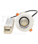 Corp de iluminat LED incastrat, reglabil DLCOBA10W 200-240VAC, 10 W, 800 lm, 4000 K, IP40, EEI=A