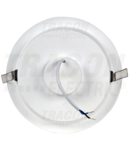 Corp de iluminat cu LED, incorporabil, compact DLC24NW 230VAC, 24W, 4000K, 2100lm. IP20, EEI=A+