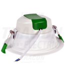 CIL incorporabil cu LED si temp. de culoare reglabila DLETRIO18W 230VAC, 18W, 1440lm, 3000/4000/6500K, 110°, IP44, EEI=A