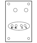 Senzor crepuscular ALK-IN 5A/230V, 2-200lux, IP44