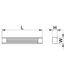 Corp iluminat de siguranta,tub fluorescent, regim permanent TLBV-18A 230V, 50Hz, T5, G5, 1×8W, 1h,2,4V/1,5Ah,Ni-Cd, IP65, EEI=A