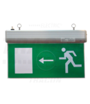 CIL de sig-evacuare cu LED, cu pictograme autoadezive EXIT-01-J 230V, 50Hz, 13×LED, 3h, 2,4V / 900mAh, Ni-Cd