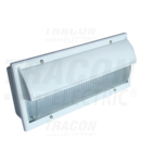 Corp pentru iluminarea trotuarelor, convex, semiacoperit,alb TLVS-03 230V, 50Hz, E27, max.60W, IP54