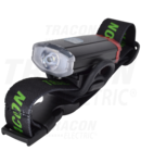 Lanterna LED pentru bicicleta,iluminare fata-spate BLCR2W 2W; 5000K; 3,7 V / 800 mAh, 150lm, IP54, 2/5h