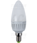 Sursa LED, forma de lumanare,cu reglarea fluxului luminos LGYD6W 230 V, 50 Hz, 6 W, 2700 K, E14, 450 lm, 250°