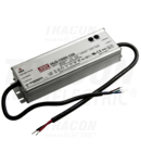 Alimentator LED profesional cu carcasa metalica HLG-150H-12A 90-305 VAC / 12 VDC; 150 W; 0-12,5 A; PFC; IP65