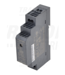 Alimentator cu montaj pe sina DIN, iesire de CC, reglabila HDR-15-12 85-264 VAC / 10,8-13,8 VDC; 15 W; 0-1,25 A