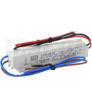 Alimentator LED cu carcasa din material plastic LPH-18-12 180-264 VAC / 12 VDC; 18 W; 0-1,5 A; IP67