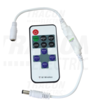 Controler LED RGB, mini,cu telecomanda LED-RF-2 12-24 VDC, 12 A