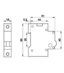 Lampa de semnalizare modulara cu LED, rosu SLJL-DC220-P 220V DC