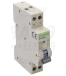 Disjunctor cu prot. diferentiala, electronic,2P,1 mod, B ... EVOKEB603 B6, 30mA, 6kA, AC,