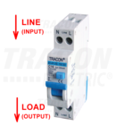 Disjunctor prot.diferentiala,electronic, 2P,1 mod., curba C KVKVE-10/30 C10, 30mA, 6kA, AC, E3