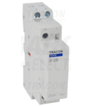 Contactor modular SHK2-25 230V AC, 50Hz, 1 Mod, 2×NO AC1/AC7a, 25A