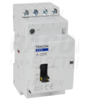 Contactor modular SHK4-25K 230V AC, 50Hz, 2 Mod, 4×NO, AC1/AC7a, 25A