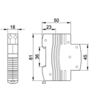 Sonerie modulara C60-CSEN 230V AC, 60dB