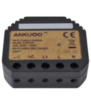 Modul de control WIFI pentru intrerupator WANKUOOCSW201 230 V, 50 Hz, 10 A, MAX. 2300 W, Wi-Fi: 2.4 GHz