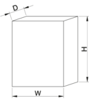 Cutie metalica de distributie, otel, gri TFE302515 H×W×D=300×250×150mm, IP55