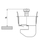 Clema derivatie din bara de distr, gros.barei:4-5mm GLK1-2516 2,5-16mm2