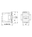 Contactor TR1F4011E7 660V, 50Hz, 40A, 18,5kW, 48V AC, 3×NO+(1×NO+1×NC)