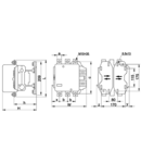 Contactor pentru curenti mari TR1E410B7 660V, 50Hz, 410A, 200kW, 24V AC, 3×NO+1×NO