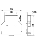 Contact auxiliar lateral, pentru contactor TR1D/F TR8-DN20 230V, 50Hz, 2A, 2×NO