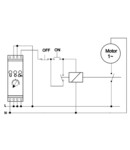 Releu suprav.tens.pentru 1 si 3 faze,cu intarziere reglabila TFKV-09 Umin=160V, 5-15min, 5A/250V AC