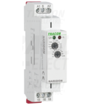 Releu de timp cu temporizarela actionare NARIDON AC/DC 12-240V, 0,1s-10d, 16A/AC1, 250VAC/24VDC