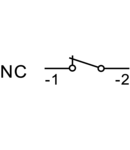 Element de contact pt. seriaNYG(K)3, NC NYG3-CE2 1×NC, 5A/230V AC-15, 1A/230V DC-13