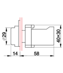 Lampa de semnalizare, verde,cu trafo NYGBV43Z 3A/230V AC, IP42, NYGI6