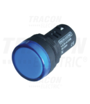 Lampa de semnalizare cu LED, albastra LJL22-BC 24V AC/DC, d=22mm