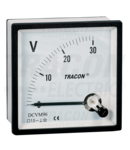 Voltmetru analogic de curent continuu DCVM72-30 72×72mm, 30V DC
