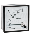 Ampermetru analogic de curent alternativ, masurare directa ACAM96-105 96×96mm, 100A AC