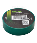 Banda izolatoare, verde Z20 20m×18mm, PVC, 0-90°C, 40kV/mm