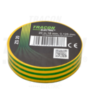 Banda izolatoare, verde-galben ZS20 20m×18mm, PVC, 0-90°C, 40kV/mm