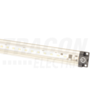 LED inseriabil pentru mobilier, constructie plata LLBS5CW 12 VDC, 5 W, 470 lm, 6000 K, 72×SMD3528, EEI=A