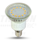 Sursa de lumina spot cu LED SMD SMD-E14-12-WW 230V, 50Hz, E14, 3W, 3000K, 210lm, 12×LED2835, 120°, EEI=A+