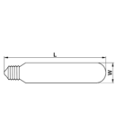 Sursa de lumina cu halogenuri metalice FHL-E27-70W 230V, 50Hz, 70W, E27, 6000K