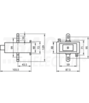 Transformator de curent AVA60 60/5A