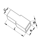 Izolatie PVC pentru mufa glisanta, (CSH5) SZICSH5 4,8×0,5mm