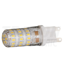 Sursa de lumina LED cu invelis din silicon LG9S3,3W 230 VAC, 3,3 W, 2700 K, G9, 310 lm, 360°, EEI=A+