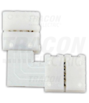 Conector rapid pentru bandaLED in forma de "L" LSZTL8 W=8 mm, 2P